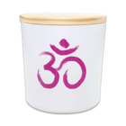 Vela Vegetal Aromática E Massagem | Mantra Om - Tubete - Bran